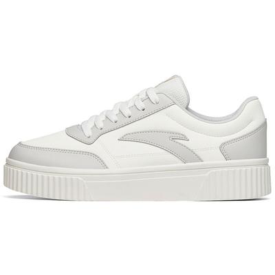 Кроссовки Lifestyle Series Biscuit, универсальные, нескользящие, амортизирующие, прочные, с низким верхом, для скейтбординга, мужские, белые, серые, 912358005-1