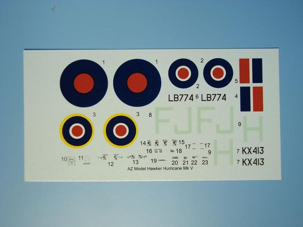 AZ Model Британский Hawker Hurricane 40-мм пушка пластиковая модель AZM7306 1/72 Mk.4