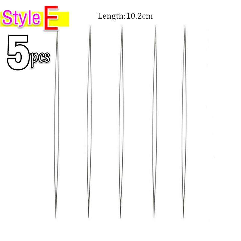 Иглы для бисера Иглы для бисера Иглы с большим ушком DIY Иглы для бисера Складные булавки для бисера Открытые иглы для инструмента для изготовления ювелирных изделий