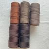 LINHASITA 1.0mm Macrame Cord, Individually Divided Set (20 Meters, Chocolate)