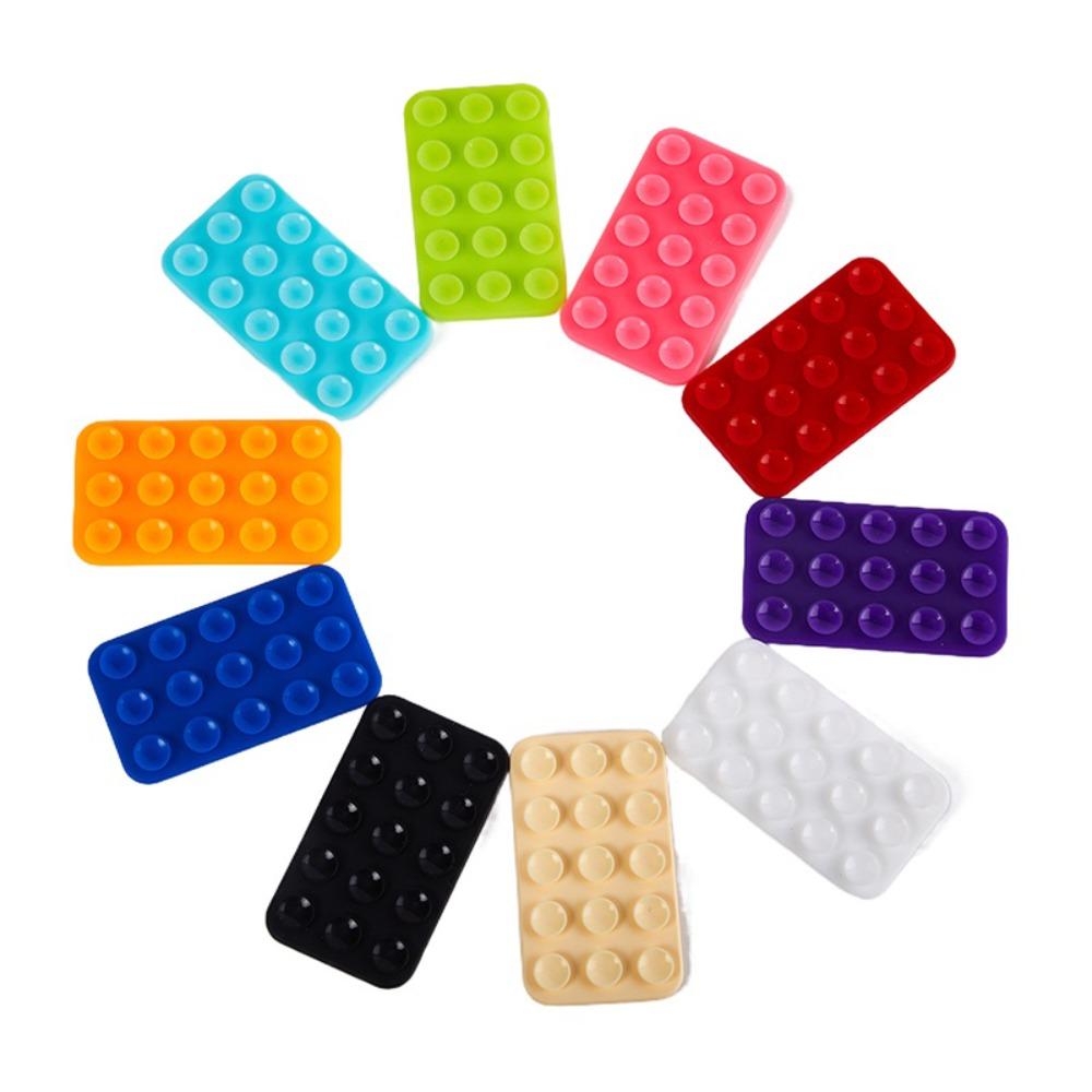 Multifunction Silicone Rubber Sucker Pad Double Sided Suction Cup Mobile Phone Fixed Pad