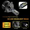 F2CSP H1/H3/H4/H7/H11 Car LED Headlights Decoding Headlights Near And Far Integrated Headlights 3000K-25000K 1 Pair