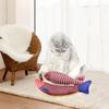 Игрушка для кошки имитация мешковины рыба игрушка для кошки для чистки зубов котенка дразнилка кошачья палочка износостойкая устойчивая к укусам игрушки для самостоятельных упражнений