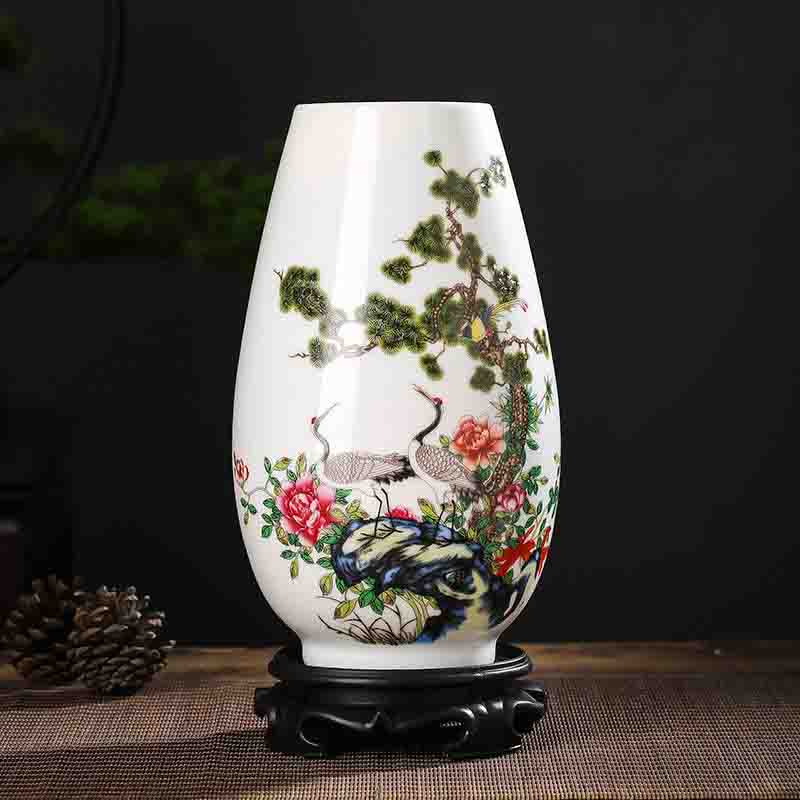 Китай Цзиндэчжэнь Керамические Вазы Украшения Офис Магазин Клуб Бар Меблировка Поделки Дом Гостиная Настольные Аксессуары Украшение