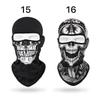 Fashion Outdoor Sports Skull Balaclava Mask Windproof Full Face Neck Gaiter Ninja Headgear Hat Motorcycle Riding Hiking Cycling Cap Masks