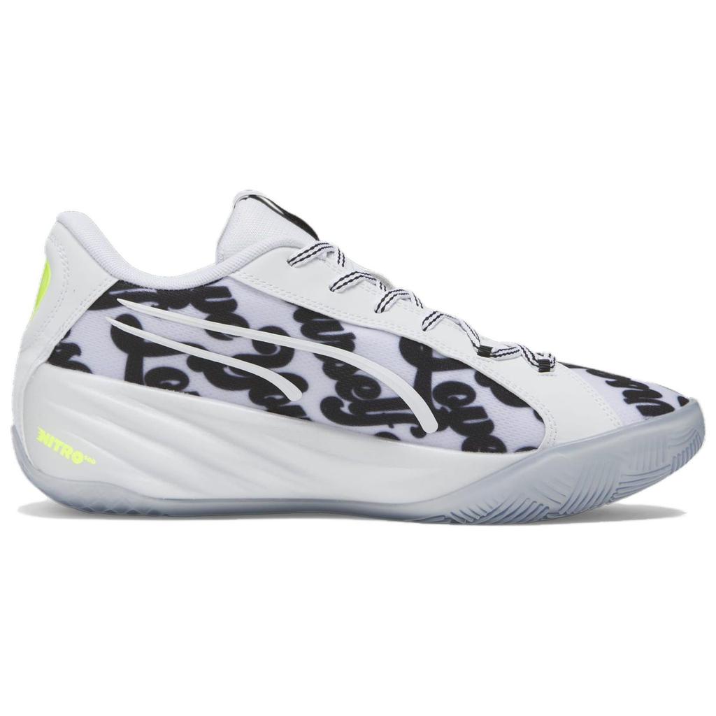 Puma Chris Brickley X All-Pro Nitro Love Yourself Men Sneakers Multi-Color Bright-Aqua Lime-Squeeze 379652-01