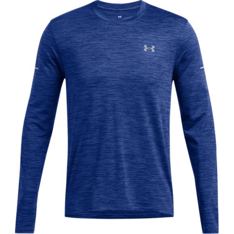 Under Armour Launch Pro Lightweight Comfortable Running Long Sleeve T-Shirt Men Tops Tech-Blue 1386680-432