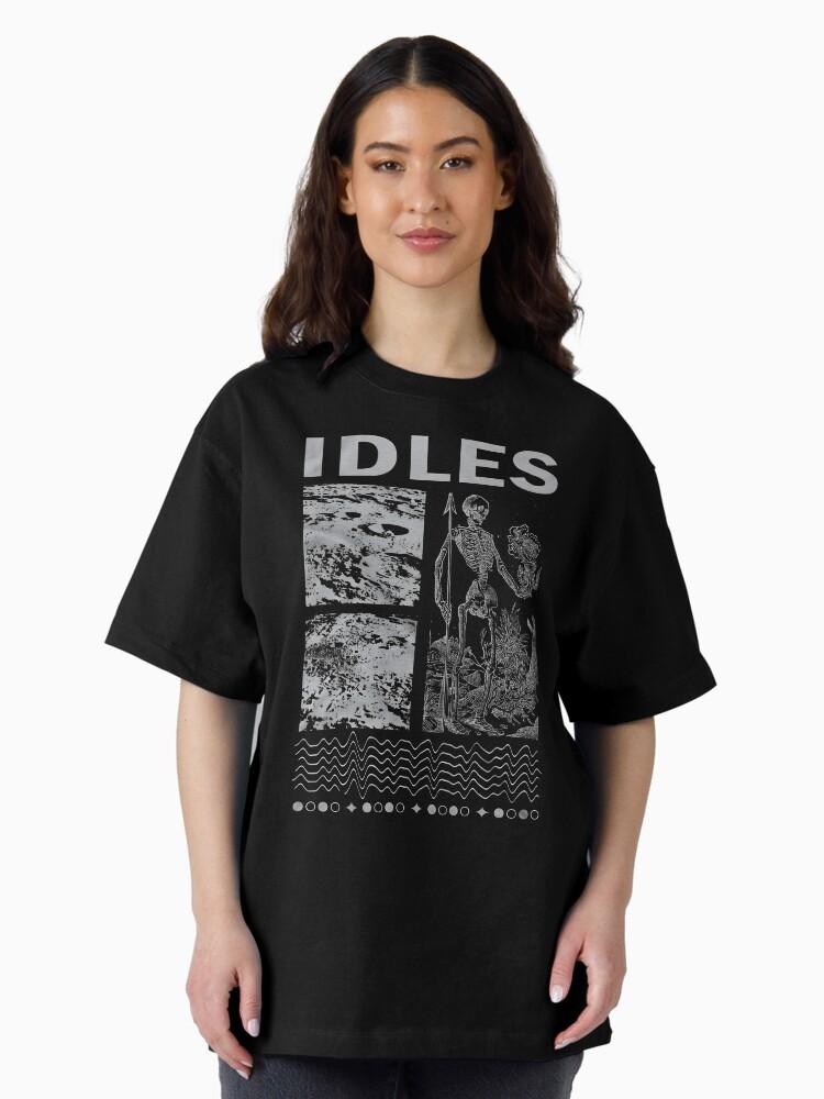 IDLES Пространственное Существо Оверсайз Футболка
