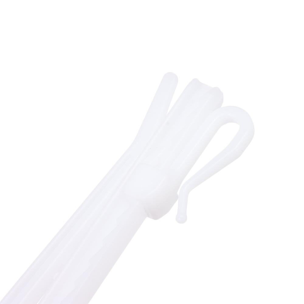 Plastic Plastic Curtain Hooks 85mm Pinch Pleated Curtain Drapery Pin Hook  For Window Curtain