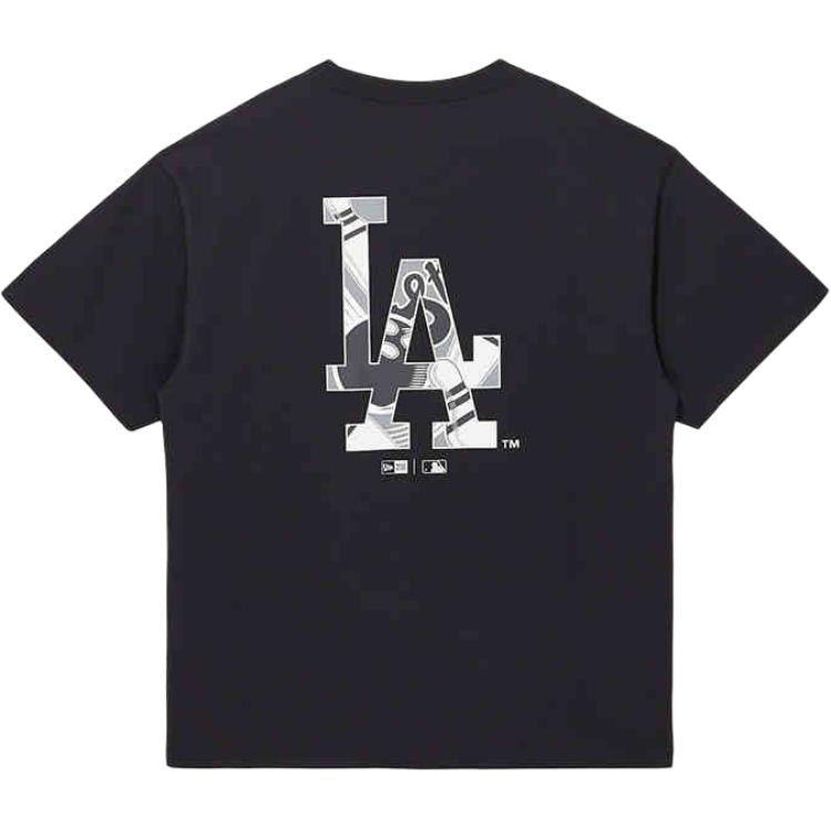 New Era T Shirts Unisex Black Crew Neck Moderate Straight Fit 14529252