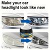 Car headlight repair cream, designed to repair yellowing, blurring, oxidation, and scratches, quickly restore light clarity