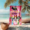 Beach Towel with The Powerpuff Girls2 Pattern - soft,absorbent,machine washable Lightweight&Modern,swimming,Travel Essentials