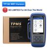 XTOOL TP150 WiFi TPMS Tire Pressure Diagnsotic Tool 315/433MHz Sensor Activation Programming Learning Reading Auto OBD2 Scanner