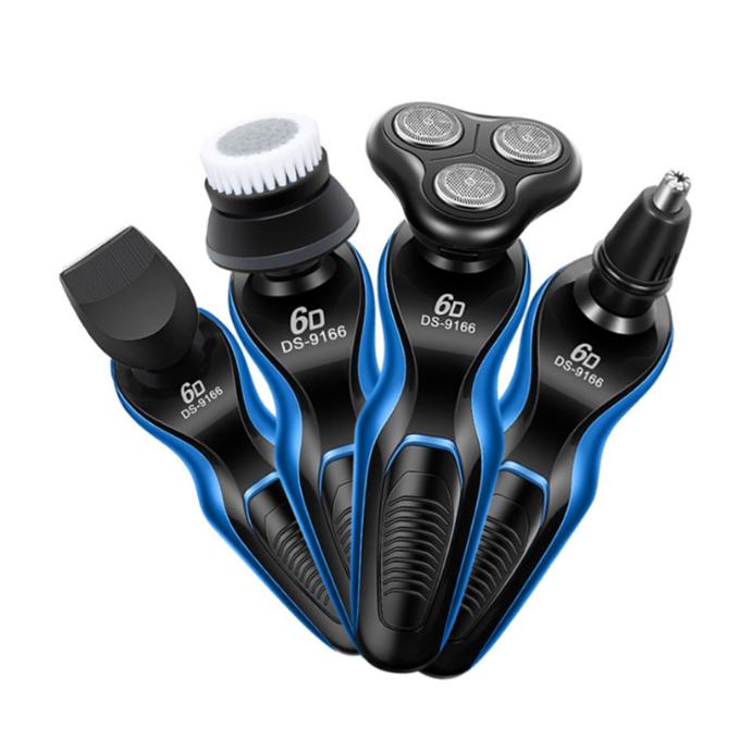 4 In 1 Male Electric Shaver Whole Body Washable Shaving Machine Rechargeable Beard Trimmer