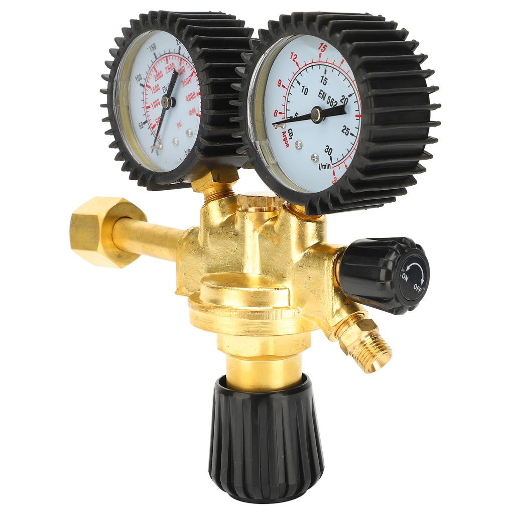 Oxygen Regulator with Pressure Gauge Pure Copper Regulating Valve for Industrial Gas Supply System 0‑25MPa