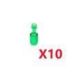 Building Blocks Compatible Chain Wine Bottle Cowboy Hat Feather Flame Crossbow Arrow Military Figure Accessories Toy Brick X020