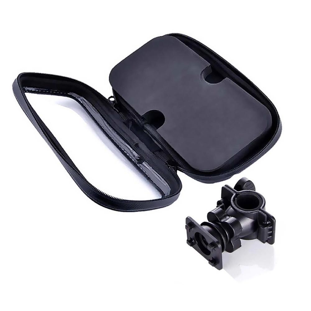 360 Rotation Bicycle Motorcycle Waterproof Phone Case Mount for 6.5