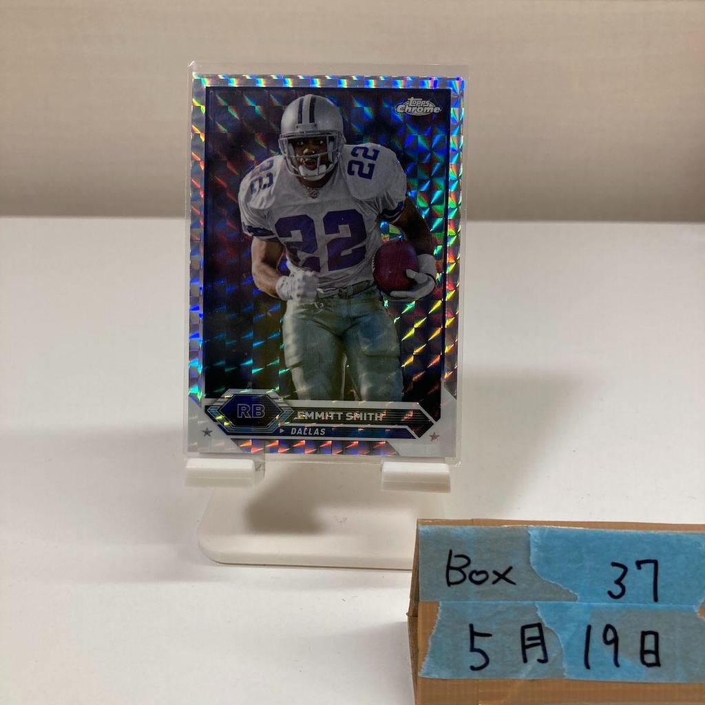 Использованная карта 2024 Topps Chrome Composite Emmitt Smith Dallas Cowboys Бегущий