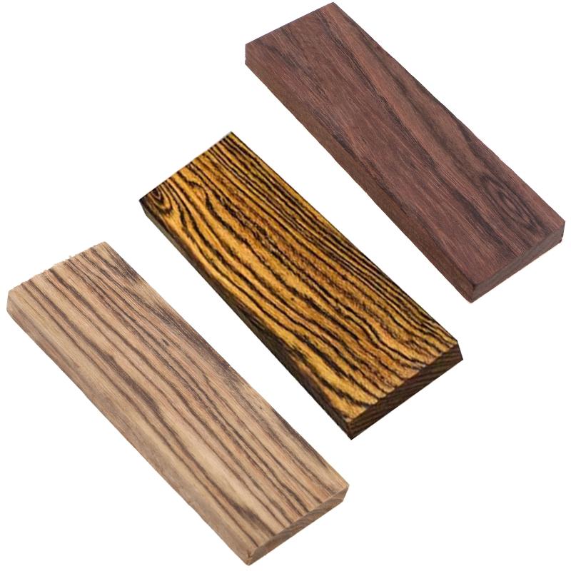 120*40*10ММ Заготовка для рукояти DIY Экзотическая древесина для накладок на нож, Накладка на нож Накладки для ножа Материал заготовки для изготовления ножей DIY