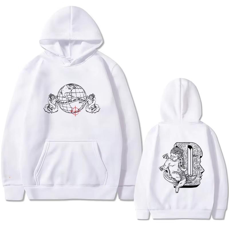 Limited Rapper Duki Graphic Hoodie Male Fashion Streetwear Men Women's Hip Hop Oversized Clothes Unisex Hoodies