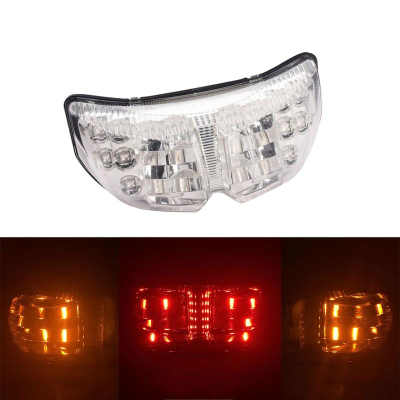 Rear Taillight Motorcycle Brake Turn Signal Integrated Tail Lights for Yamaha FZ8 Fazer 2010 2011 2012 2013