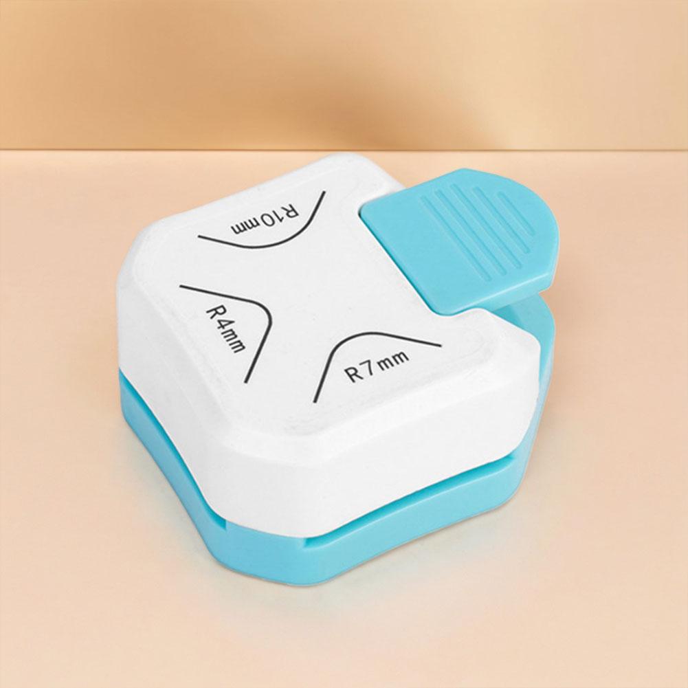 Дырокол-закруглитель для углов 3 в 1 с вариантами 4 мм, 7 мм и 10 мм, идеально подходит для изготовления фотокарточек и скрапбукинга