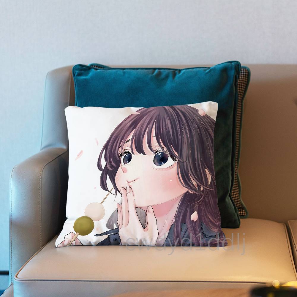 KKaoru Hana Wa Rin To Saku Наволочки Милая Забавная Наволочка Для Свадебной Вечеринки Домашний Декор Удобная Наволочка
