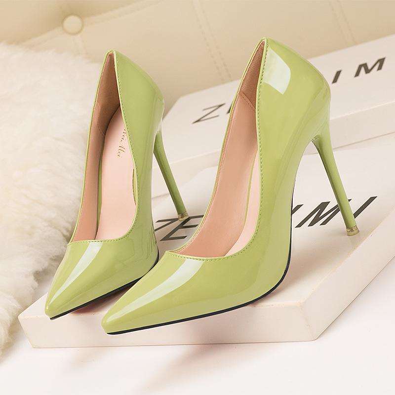 (Специальное предложение) Модные и эффектные женские туфли на тонком каблуке, с острым носком и очень высоким каблуком
