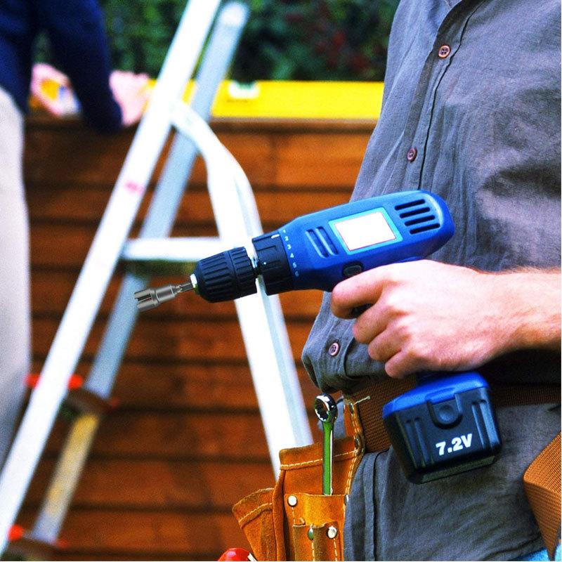 Черный шестигранный торцевой ключ 65 мм, электрическая отвертка, гаечный ключ-бабочка, набор аксессуаров для электроинструмента