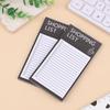 Магнитный блокнот для заметок Доска для сообщений на холодильник Портативный отрывной блокнот Планировщик заметок Список покупок Для дома офиса школы