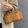 Модная ретро портативная сумка-бостон женская 2025 новая ранней осени высококлассная деловая сумка-ракушка сумка через плечо сумка-мессенджер
