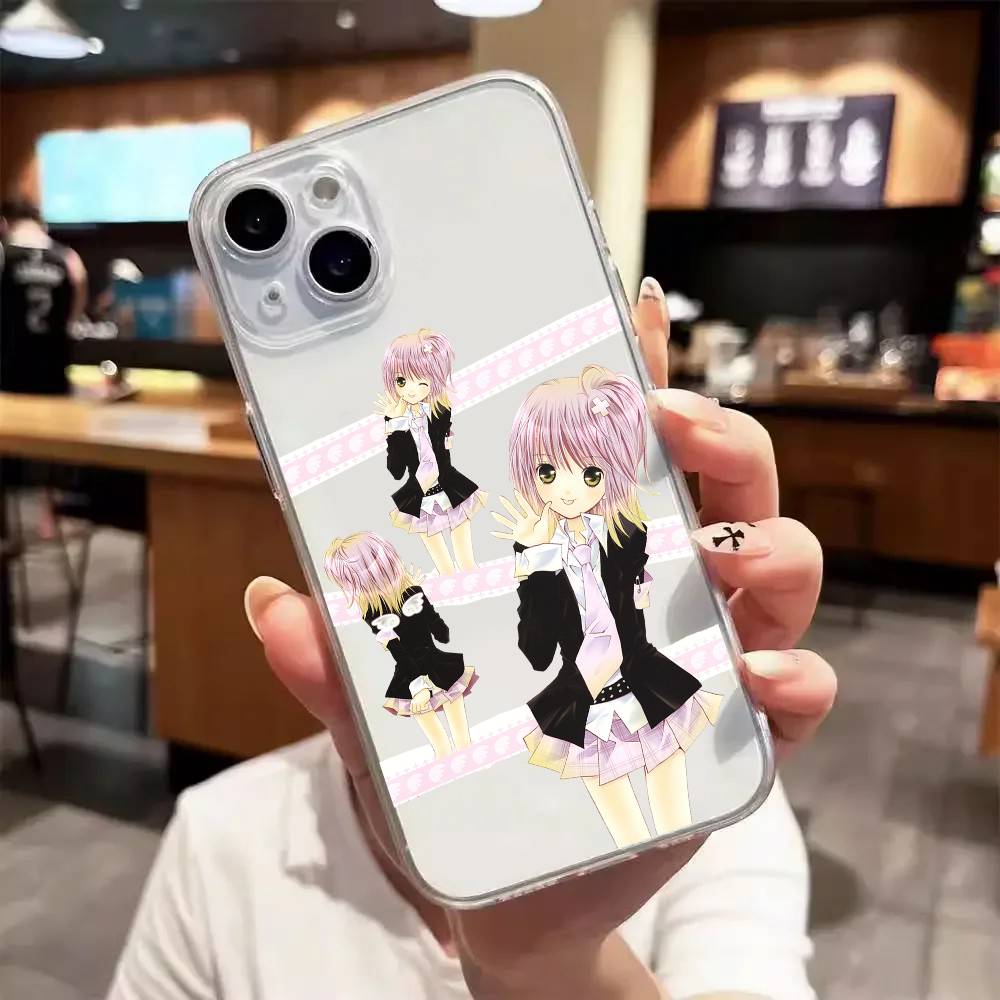 Аниме s-Shugo c-Chara Роскосный прозрачный чехол для телефона для iPhone 17 16 15 Pro Max 14 13 12 11