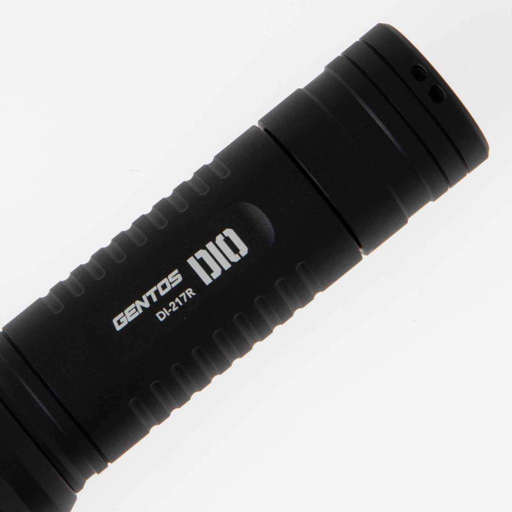 GENTOS LED Flashlight USB Rechargeable [Brightness 650 Lumens4 Hours Practical LightingDustproofWaterproof] Dedicated Charging DIO DI-217R Compliant