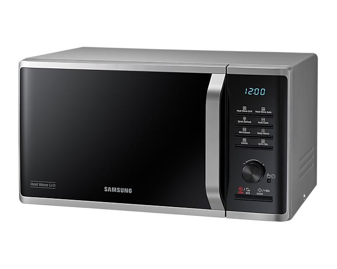 Samsung mg23k3575as/eo Microwave Oven 23L 800W Silver/Gray