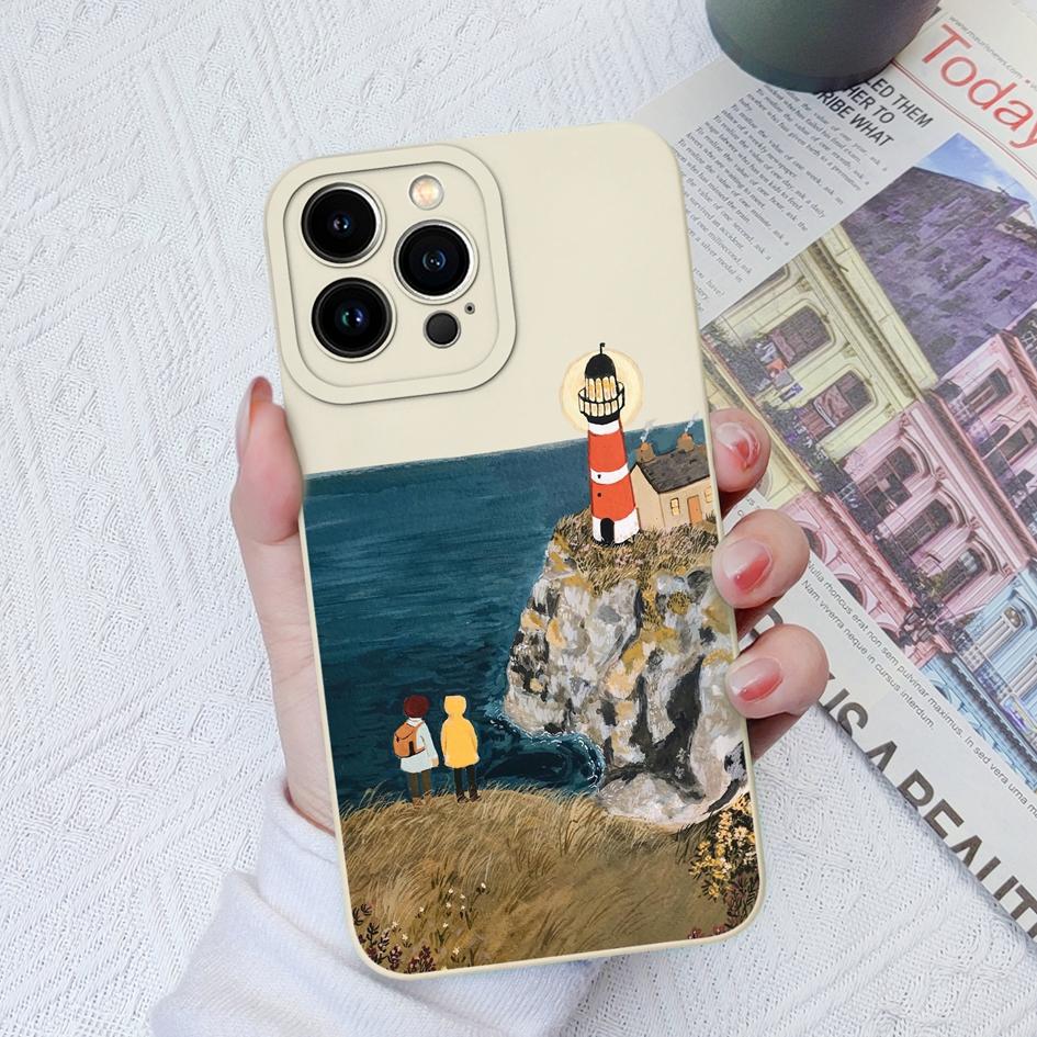 Для Apple iPhone 6 7 8 X XS XR SE 11 12 13 14 Pro Max Чехлы Задняя крышка Защита камеры Квадратный жидкий силикон Модный дизайн для iPhone Бампер