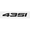 ABS Car Rear Trunk Letters Logo Badge Emblem Sticker For BMW 4 Series 420i 425i 428i 430i 435i 440i 450i F30 F32 F33 F36 G26 G22