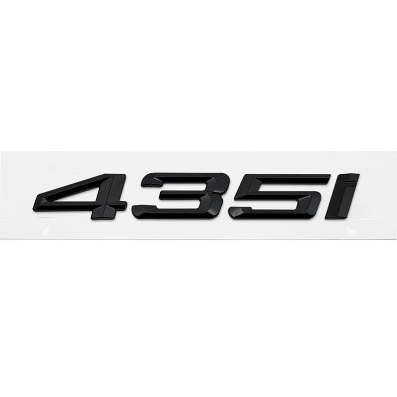 ABS Car Rear Trunk Letters Logo Badge Emblem Sticker For BMW 4 Series 420i 425i 428i 430i 435i 440i 450i F30 F32 F33 F36 G26 G22