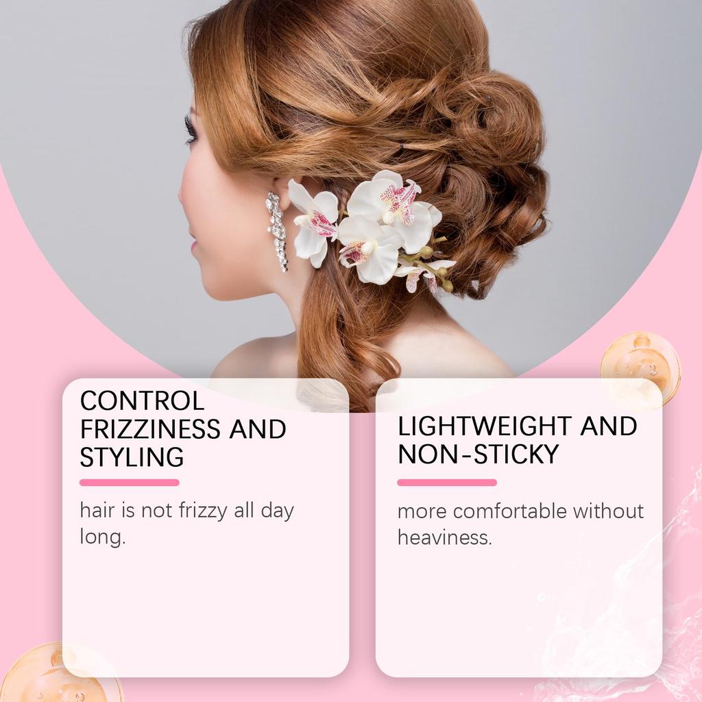 Кондиционирующий крем для укладки Мягкий Гладкий Блеск Натуральная Укладка Укладка Питательный Волосы Ежедневный Кондиционирующий Крем