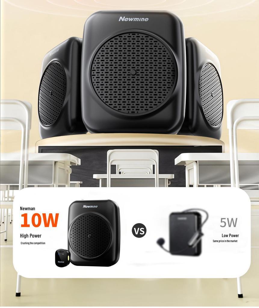 Newman U-251 Little Bee Wireless Lavalier Amplifier for Teachers and Tour Guides
