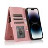 Кошелек на молнии с магнитным кожаным флип-чехол на 8 карт для iPhone 15 14 13 12 11 Pro Max XS MAX XR/Samsung S23 S22 S21 Ultra Plus S21FE A14 A54 A13 A53 A52