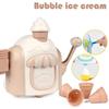 Bubble Ice Cream Maker, Bath Toy, Portable, Water Bathtub, Ice Cream Toy, Bathtub Toy, Bathtub Bubble Toy for Boys And Girls