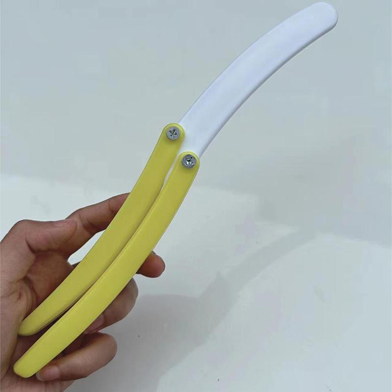 Новый банановый редис бабочка нож гравитационный мини брелок фруктовая игрушка нож-цепочка детская декомпрессионная игрушка подарок