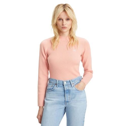 Levis Womens/Ladies Ribbed Crew Neck Sweatshirt