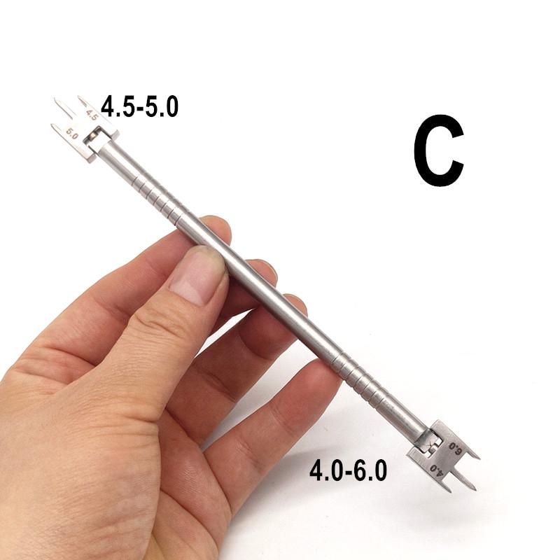 Позиционирование стоматологического ортодонтического брекета. Датчик высоты фитиля. Высокоточный позиционер брекета. Стоматологический ортодонтический инструмент. Инструменты для стоматолога.