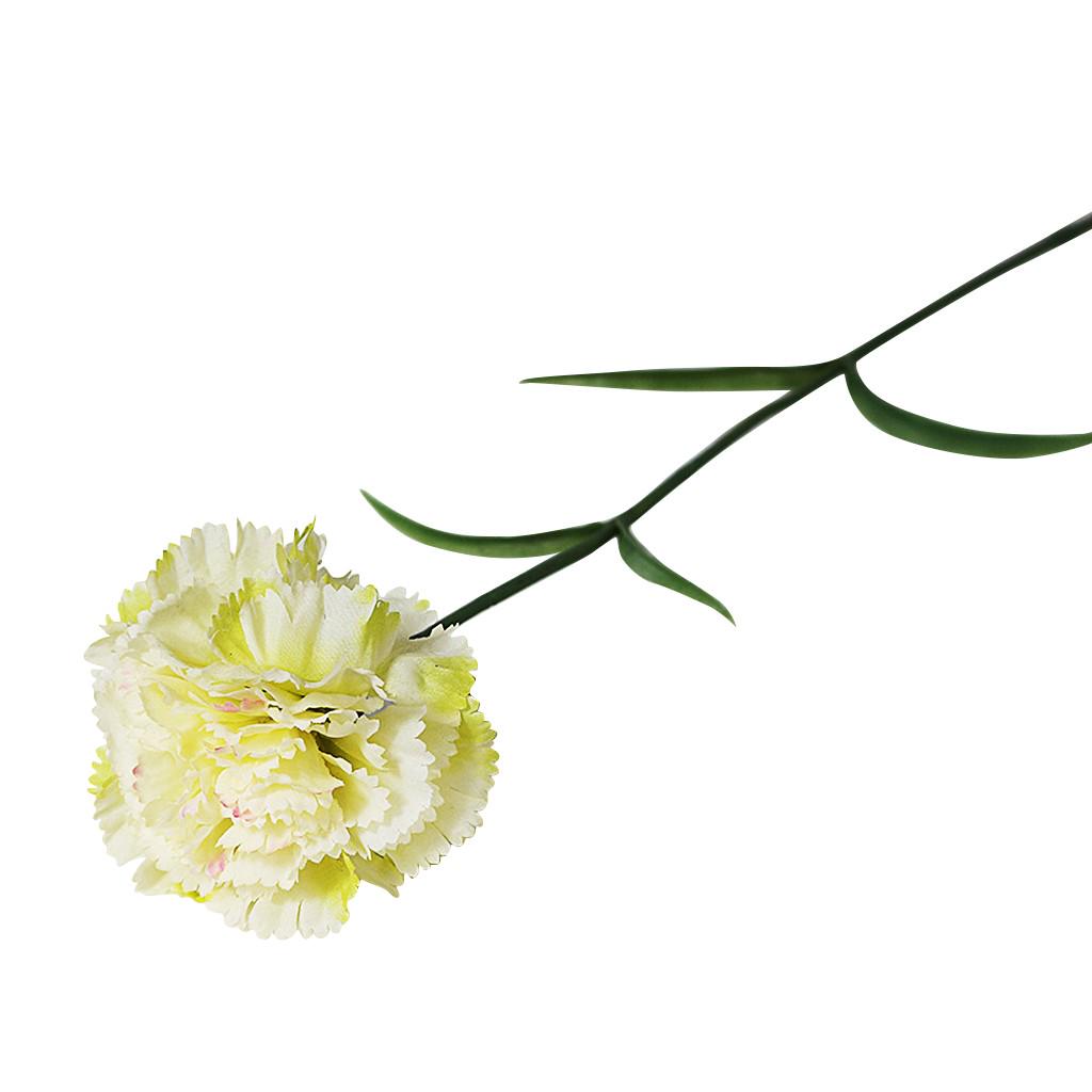 Искусственные гвоздики Шелковый цветок Свадебная гортензия Домашний день матери/учителя