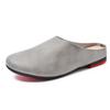 Women Slippers Spring New Genuine Leather Women Shoes Big Size  Flat Casual Summer Half Slippers Women