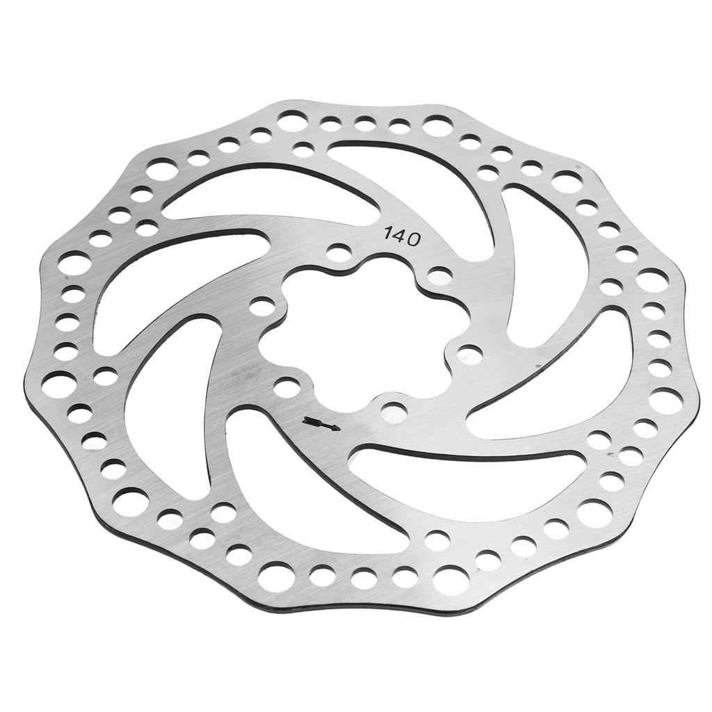 140mm Bike Disc Brake Rotor Steel Hollow Design Bicycle Brake Disc for Replacement Riding