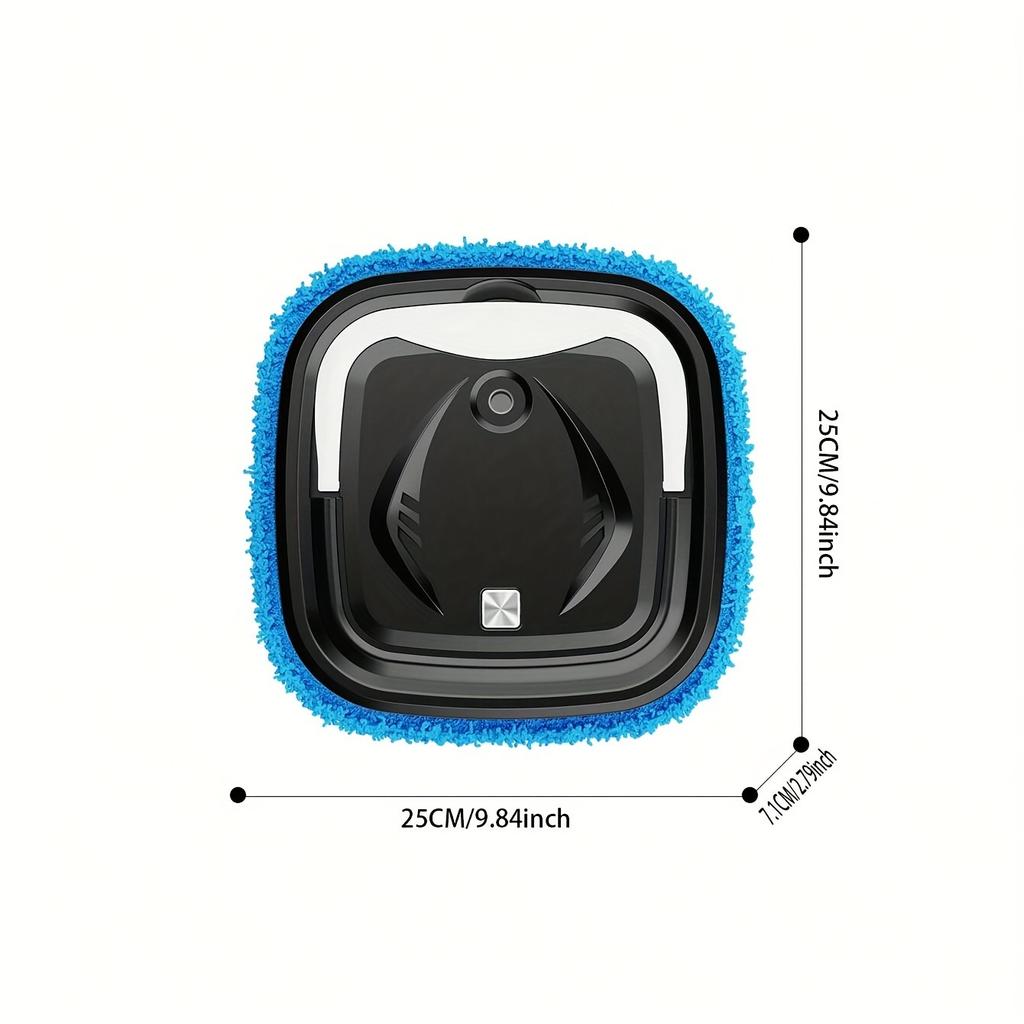 Удобный автоматический робот для уборки шваброй, робот для мытья полов в доме, перезаряжаемый пылесос для сухой и влажной уборки с распылителем для увлажнения