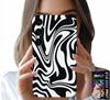 Etui Do Samsung Galaxy A04S - Czarno Biała Abstrakcja + Szkło Hart