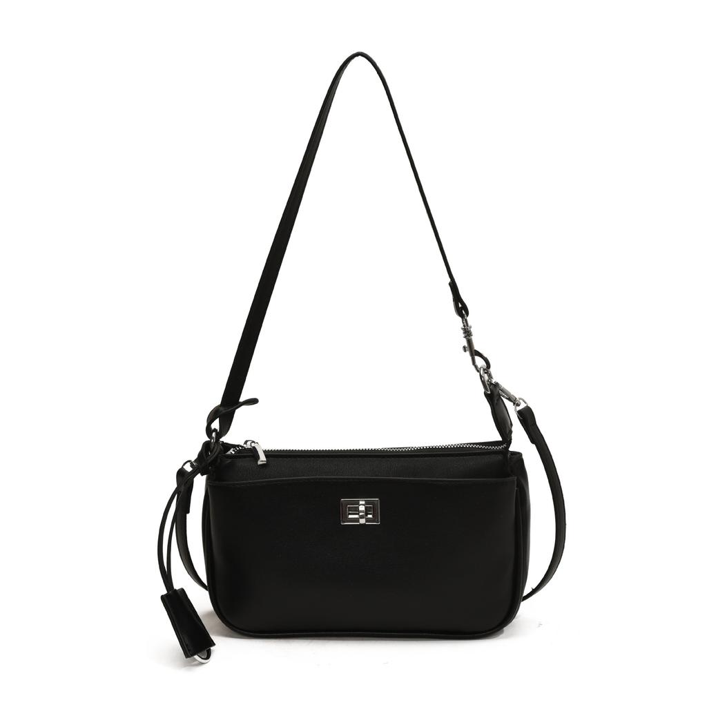 2025 New Underarm Bag Women's Sen Meng Trendy Messenger Bag Feeling Popular Shoulder Bag Super Fire Commuter Small Square Bag